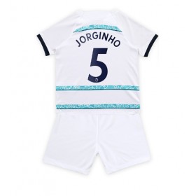 Baby Fußballbekleidung Chelsea Jorginho #5 Auswärtstrikot 2022-23 Kurzarm (+ kurze hosen)